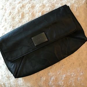 Calvin Klein Wide Black Clutch